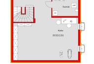 Vollunterkellertes Einfamilienhaus mit ca. 184m² Nutzfläche, 23m² Terrasse, Eigengrund und 2 Parkplätze