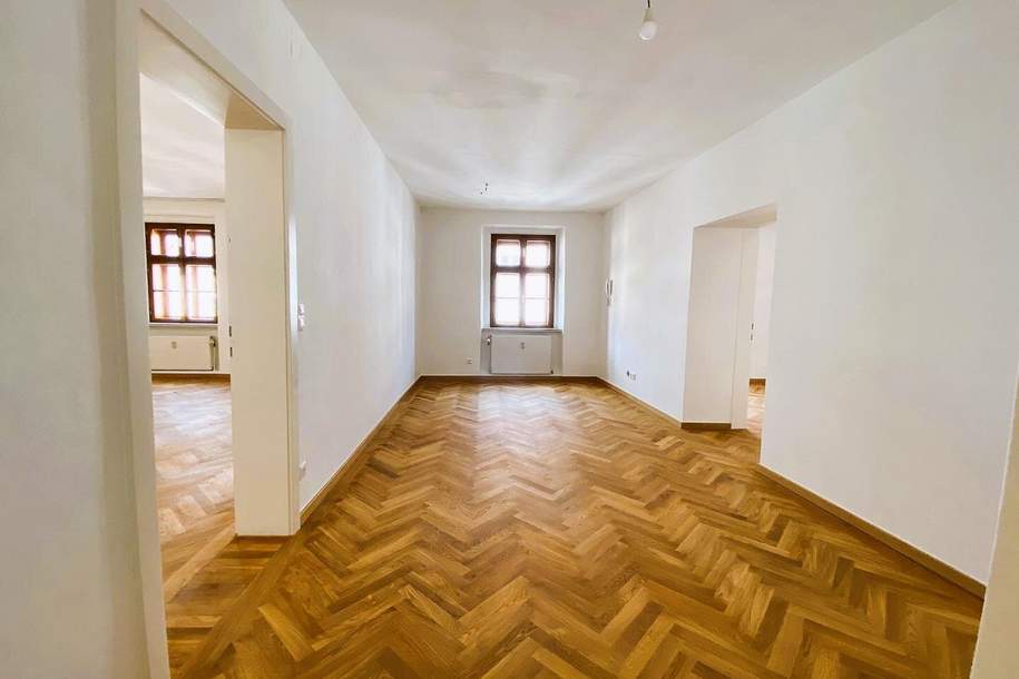 Großzügige Altbauwohnung in der Fußgängerzone! WG geeignet, Wohnung-miete, 1.210,91,€, 7000 Eisenstadt(Stadt)
