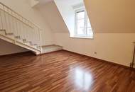 DACHGESCHOSS, U3-NÄHE, 52 m2 Maisonette, 2 Zimmer, Kochnische, Duschbad, Meiselstraße