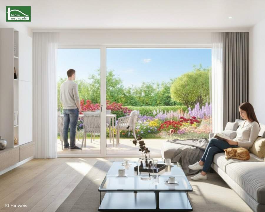 Raum zum Leben, Platz zum Genießen – Eigentumswohnungen mit Balkon, Terrasse oder Garten in 1210 Wien!