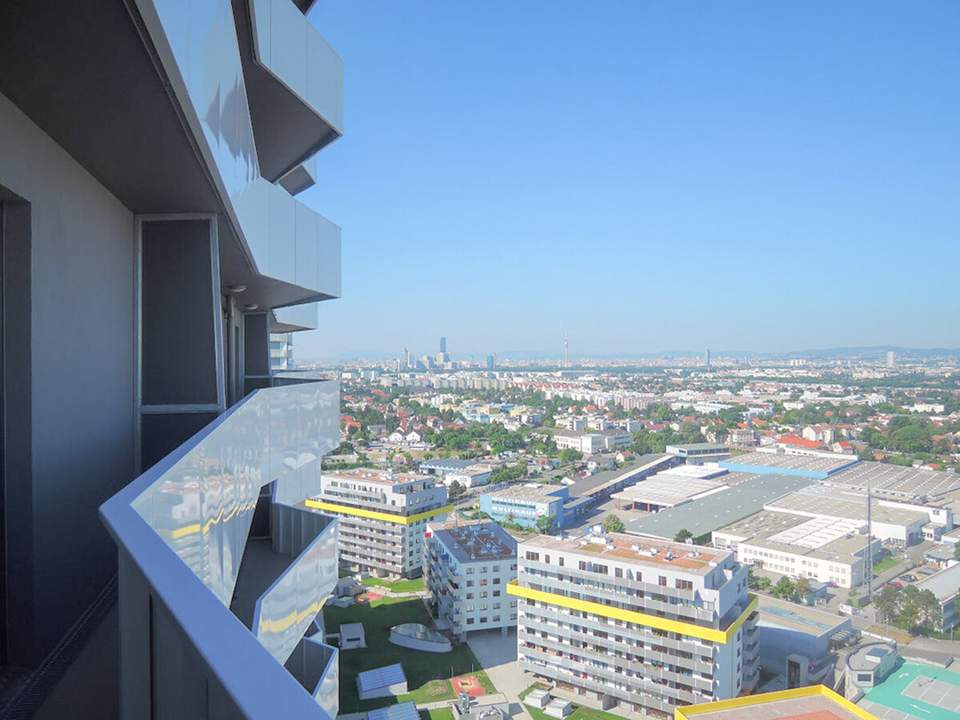 Lichtdurchflutete Stadtwohnung mit traumhafter Aussicht über Wien