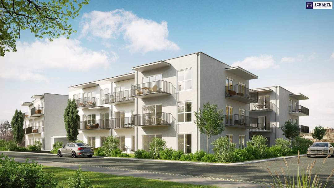 Wundervolle, helle und moderne Gartenwohnung mit gigantischen 91,68m² in 8401 Kalsdorf! PREISREDUKTION von insgesamt 2,3 % beim Ankauf einer Wohnung!