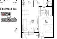 LEO 131 - Sonnige Neubau-Wohnung in Hofruhelage mit Anbindung zum Bahnhof Floridsdorf, nahe Siemens und Grünflächen!