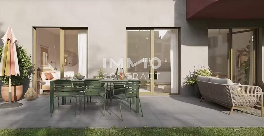 3 Zimmer Gartenwohnung mit Terrasse, Erstbezug in absoluter Ruhelage