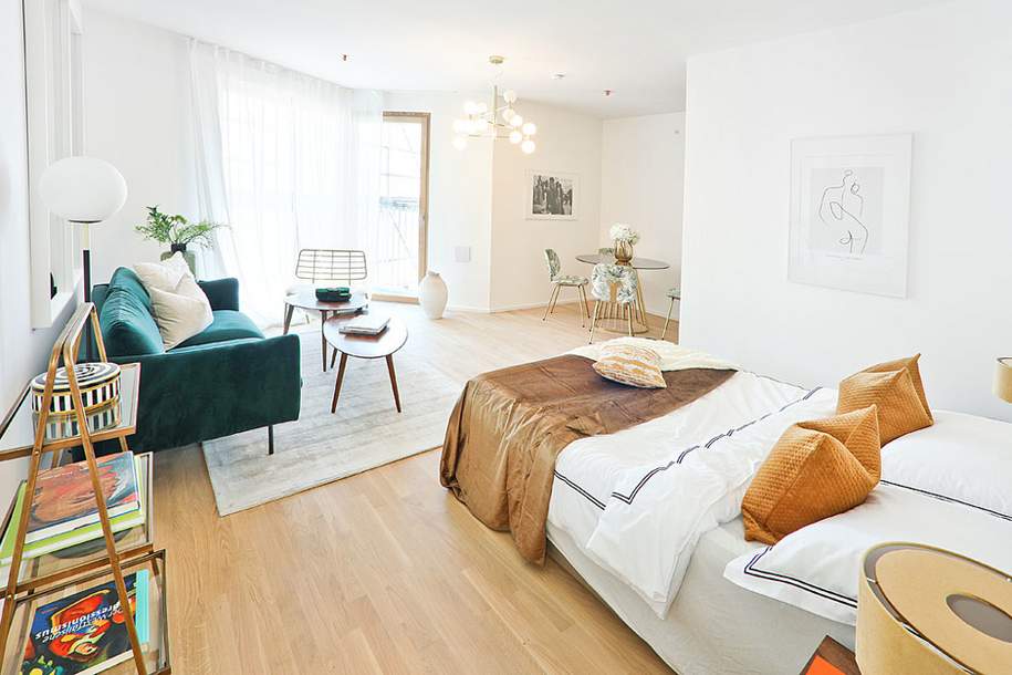 AB SEPTEMBER: The Metropolitan - High Class Loft Living - Provisionsfrei, Wohnung-miete, 880,01,€, 1100 Wien 10., Favoriten