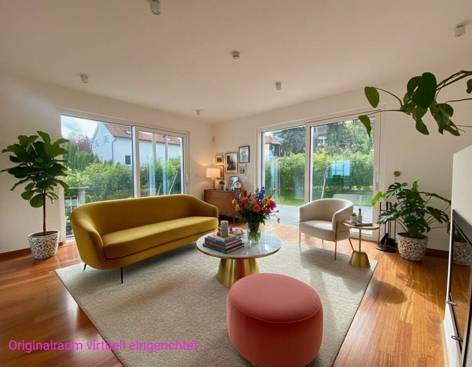 LICHTDURCHFLUTETES FREISTEHENDES HAUS AM HEUBERG MIT GARTEN UND FERNBLICK