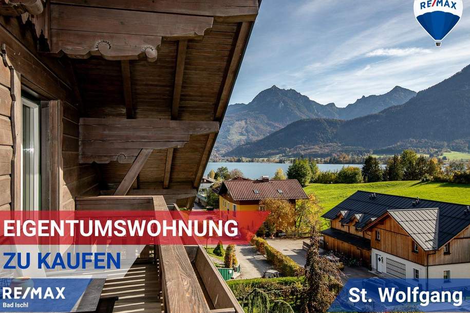 Exklusive Chance: Großzügige Eigentumswohnung mit unvergleichlichem Blick auf den Wolfgangsee, Wohnung-kauf, 620.000,€, 5360 Gmunden