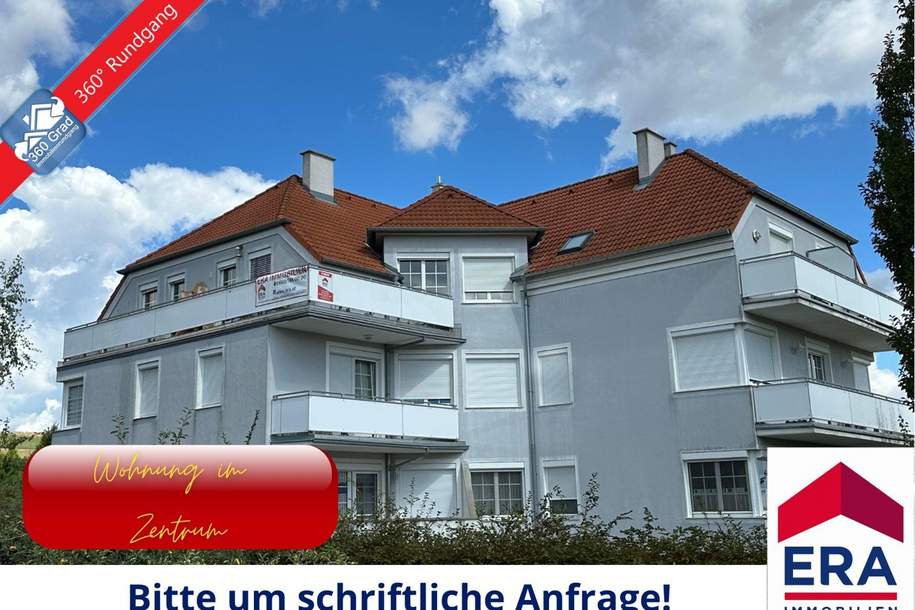 Mistelbach MIETE - Ruhige 2-Zimmer-Wohnung Nähe Krankenhaus mit großem Balkon, Wohnung-miete, 840,00,€, 2130 Mistelbach