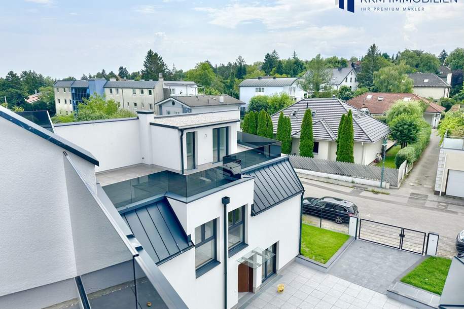 Neubau-Reihenhaus mit Garten und Dachterrasse, nahe dem Wienerwald, Haus-kauf, 918.000,€, 1230 Wien 23., Liesing