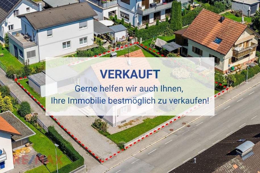Wohnen in Lauterach: Einfamilienhaus mit großem Grundstück und Renovierungspotenzial, Haus-kauf, 6923 Bregenz