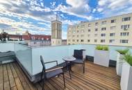 Maisonette-Penthouse mit 53 m² Terrassen auf den Wohnetagen