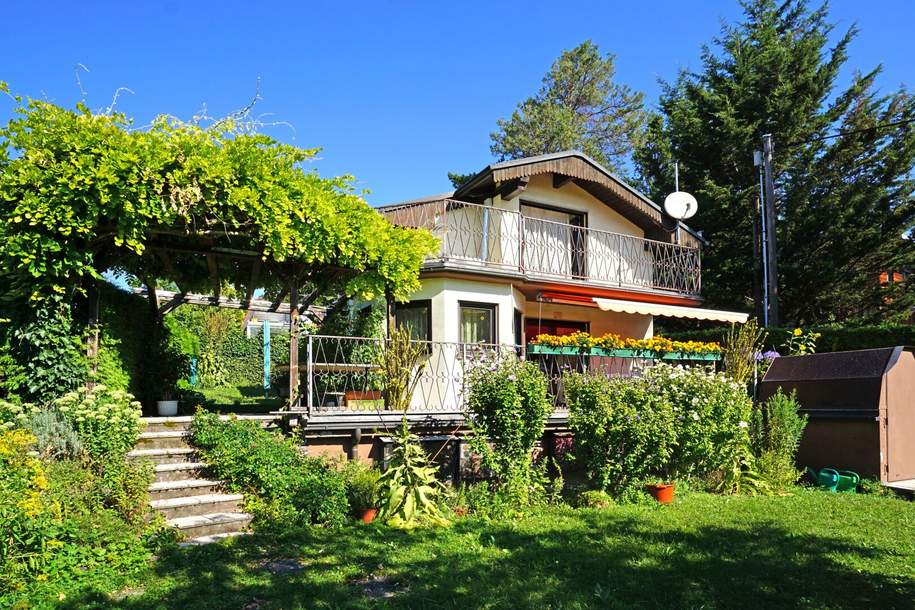 Kleingartenhaus auf Doppelparzelle im Eigentum - Ober St. Veit beim Lainzer Tiergarten, Haus-kauf, 590.000,€, 1130 Wien 13., Hietzing