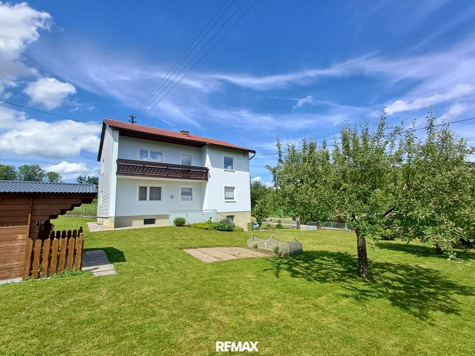 ***OPEN HOUSE, Freitag, 24. Juli 2026 von 13 - 15:15 Uhr*** Großzügiges Zweifamilienhaus mit 1.145 m² Traumgrundstück in Bad Schallerbach