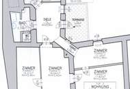 Ruhige 4-Zimmer Wohnung mit Balkon