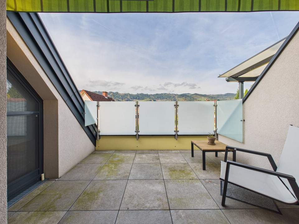 Moderne 3-Zimmer-Mietwohnung mit Terrasse und Tiefgarage im Herzen von St. Andrä im Lavanttal