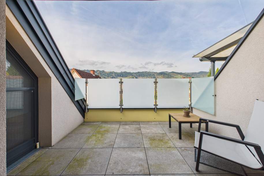 Moderne 3-Zimmer-Mietwohnung mit Terrasse und Tiefgarage im Herzen von St. Andrä im Lavanttal, Wohnung-miete, 890,00,€, 9433 Wolfsberg