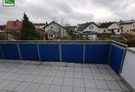 Geförderte 3-Zimmer-Wohnung mit großem Balkon im Dachgeschoss! Unbefristet!