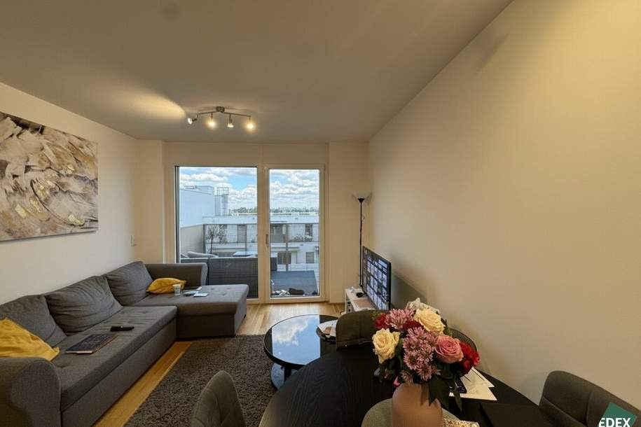 Attraktive 2-Zimmer-Wohnung mit Balkon nahe U1 - ideal für Singles oder Paare, Wohnung-miete, 949,00,€, 1220 Wien 22., Donaustadt