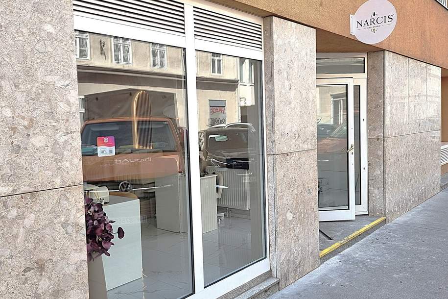 Pünktlich Monatsmiete- sichere Rendite!, Gewerbeobjekt-kauf, 140.000,€, 1050 Wien 5., Margareten