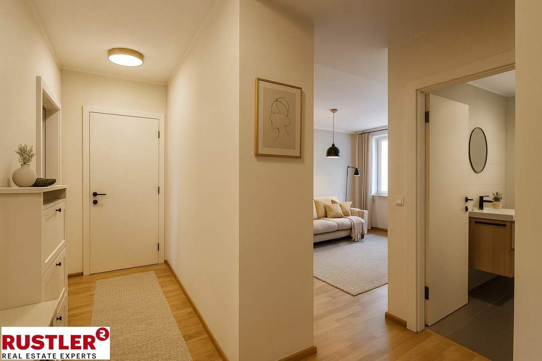 U2 TABORSTRASSE - Zimmer getrennt begehbar