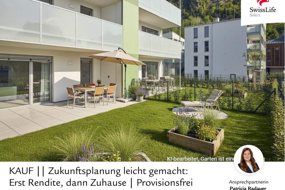 Zukunftsplanung leicht gemacht: Erst Rendite, dann Zuhause | Provisionsfrei für den Käufer, Wohnung-kauf, 609.800,€, 5020 Salzburg(Stadt)