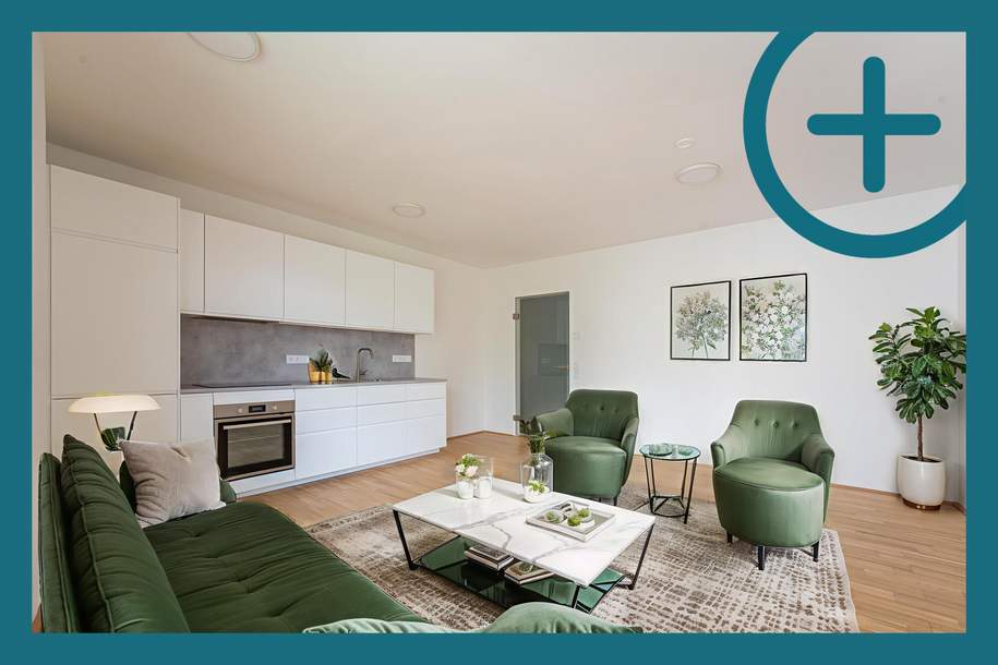 SMARTE 2-ZIMMER WOHNUNG MIT BALKON | SCHERBANGASSE 3, Wohnung-miete, 941,99,€, 1230 Wien 23., Liesing