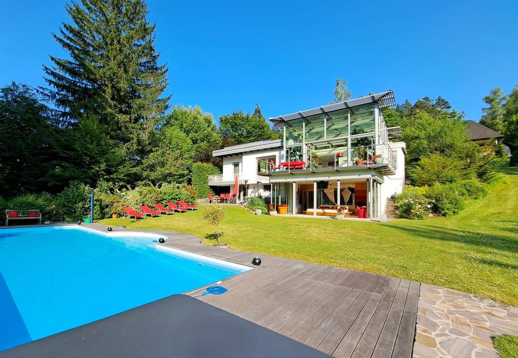 See-Villa mit Chic, Charme und intimer Freiluftatmosphäre - ein Juwel im Kamptal/Idolsberg