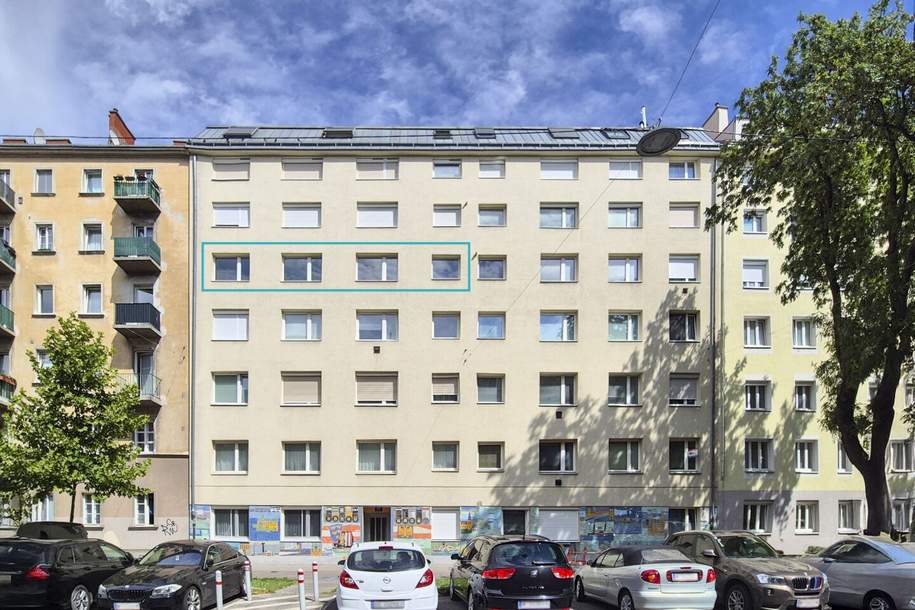 Vintage de Luxe Hoch 2 im Donauhaus, Wohnung-kauf, 330.000,€, 1200 Wien 20., Brigittenau