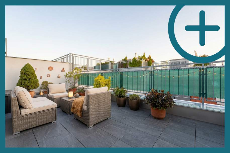 SERVITENGASSE - DACHGESCHOSSWOHNUNG MIT 34m² TERRASSE, Wohnung-kauf, 1.370.000,€, 1090 Wien 9., Alsergrund