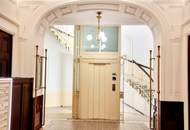 Neuer Preis! BESTLAGE hinter der Karlskirche! Prunkvolles und prestigträchtiges Altbauhaus! WG geeignete Mietwohnung im letzten Liftstock + Beste Infrastruktur und Anbindung!