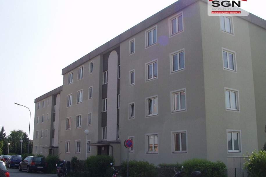 Nette 2-Zimmerwohnung mit Balkon vis a vs HAK HAS, Wohnung-miete, 437,35,€, 2620 Neunkirchen