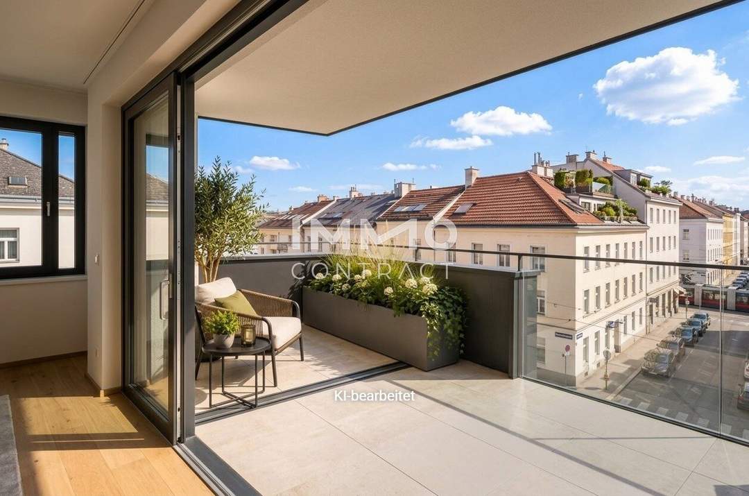 Exklusive Erstbezugswohnung mit Balkon& Loggia