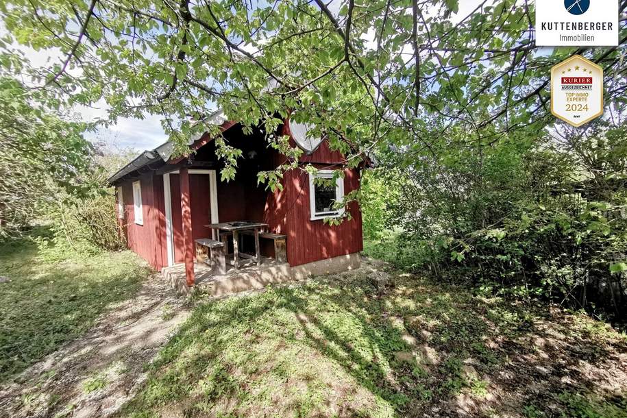 Hinaus in die Natur! Presshaus und Holzhütte mit großem Garten, Gewerbeobjekt-kauf, 89.900,€, 2020 Hollabrunn