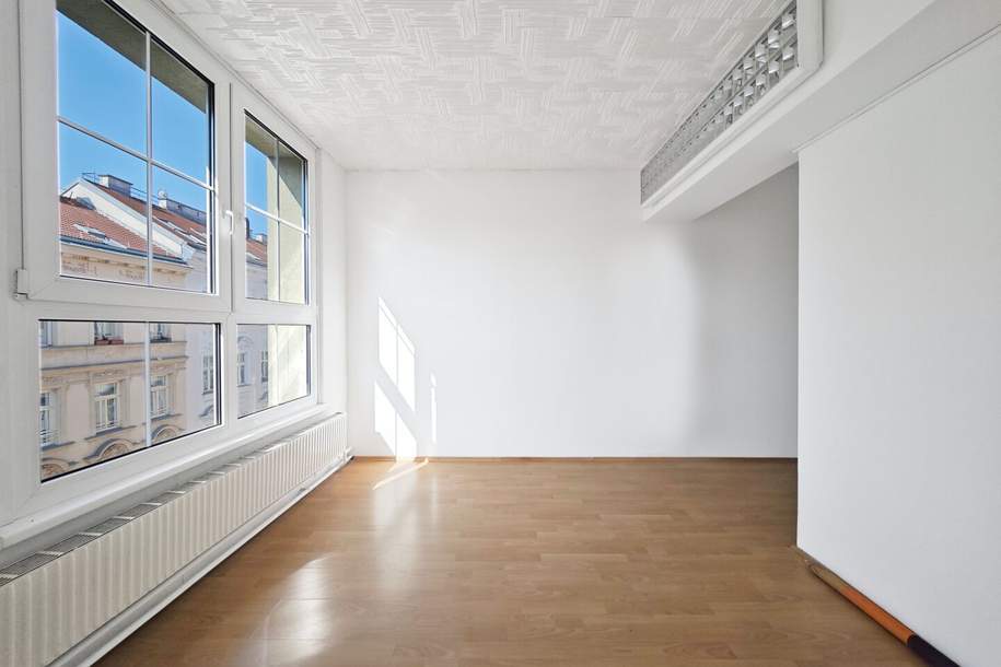 Heller Büroraum mit ca. 16m² | U-Bahnnähe und Lastenaufzug vorhanden, Gewerbeobjekt-miete, 249,17,€, 1150 Wien 15., Rudolfsheim-Fünfhaus