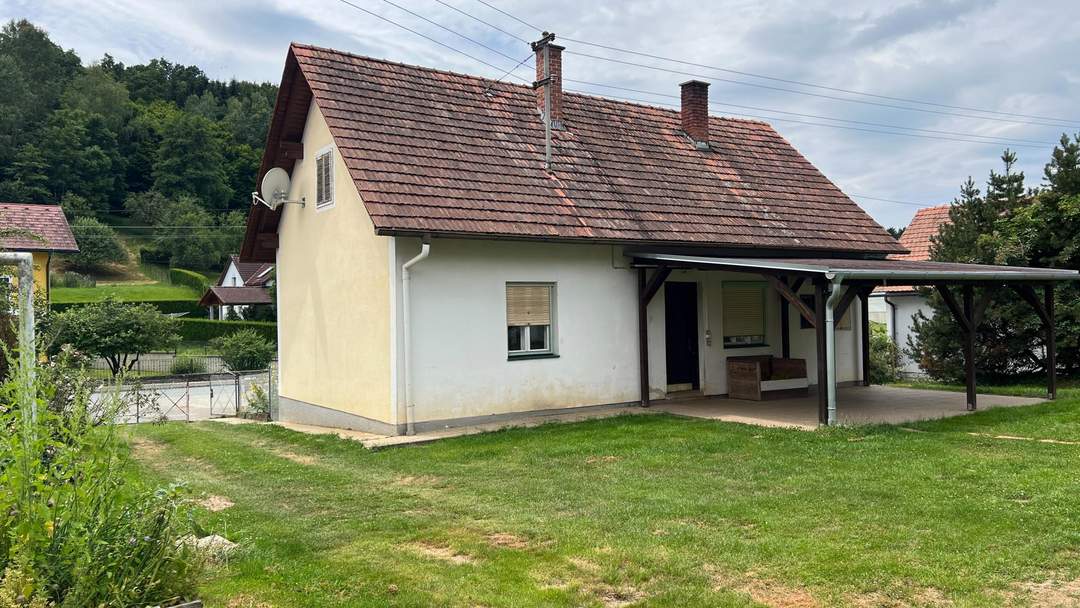 NEUER PREIS Bauernhaus mit BRUNNEN und Nebengebäude