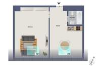 1-Zimmer-Dachgeschoßwohnung: Perfekte Lage für Studenten