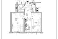 Großzügige 2-Zimmer Wohnung mit separater Küche!