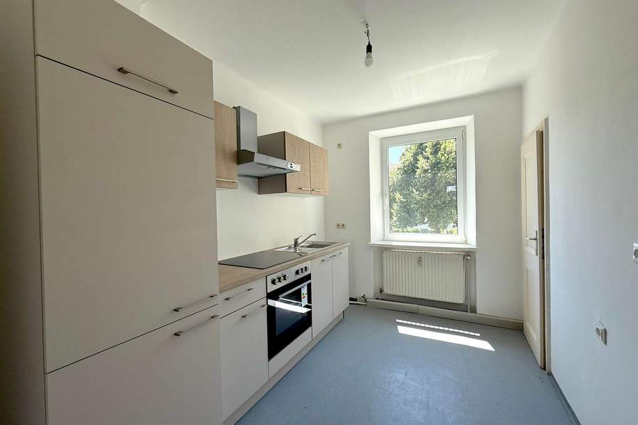 Helle 3-Zimmer-Wohnung mit neuer Einbauküche – sofort einziehen und wohlfühlen!, Wohnung-miete, 495,00,€, 8750 Murtal