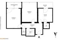 Solide 2-Zimmer Wohnung mit Wintergarten und Balkon