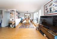 Lichtdurchfluteten Dachgeschoß-Maisonettewohnung mit traumhafter Terrasse und Grünblick!