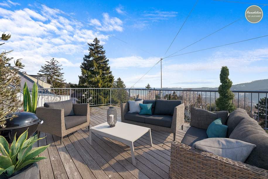 TRAUMLAGE am Wolfersberg mit Fernblick! Großzügiges Einfamilienhaus mit Garten, Dachterrasse und viel Platz! Ihr Logenplatz am Sonnenweg!, Haus-kauf, 780.000,€, 1140 Wien 14., Penzing