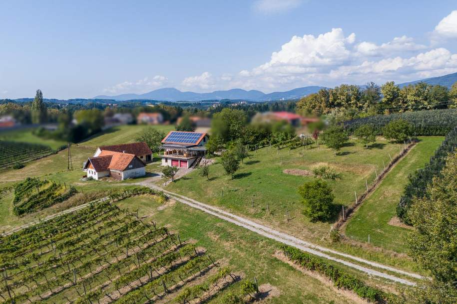 Bauernhaus zum naturnahen wohnen: Liegenschaft für Selbstversorger mit Wohnhaus in nachhaltiger Bauweise, Gewerbeobjekt-kauf, 499.000,€, 8182 Weiz