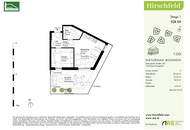Wer hat die Größte für seine Mieter? Riesige Terrasse im Neubau mit Süd-Ausrichtung im begehrten "Hirschfeld" - Erstbezug (Nettopreis)