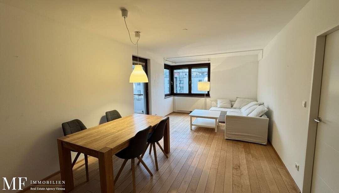 4 Zimmer Wohnung bei der alten Donau mit Loggia und Garage