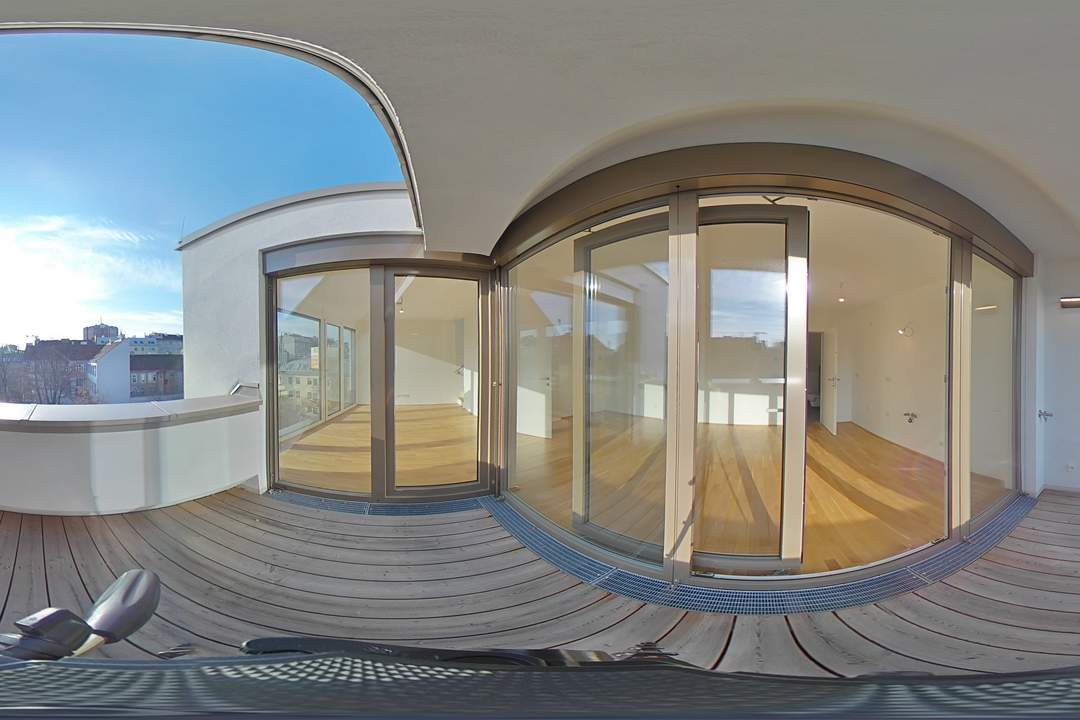 2-Zimmer-Wohnung mit großer Dachterrasse | Erstbezug