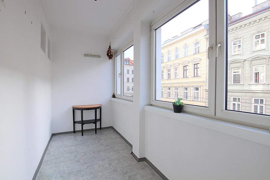 Gut aufgeteilte Familienwohnung: 3-Zimmer, Loggia, separate Küche mit Fenster, zentrale Lage in Margareten, Wohnung-kauf, 340.000,€, 1050 Wien 5., Margareten