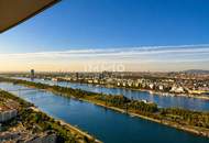 Luxus Apartment mit Stadtblick: 33. Etage - Neue Donau, Dooman, Gym, Lounges