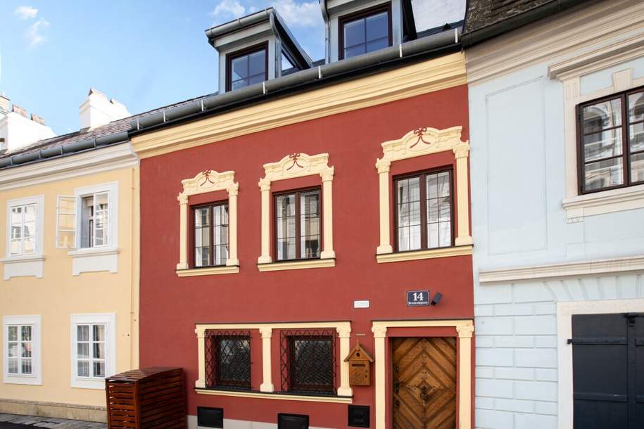 ABSOLUTE RARITÄT AUS PRIVATBESITZ | Stadthaus mitten im Lichtental Grätzl | Sauna | Terrasse | Gewölbekeller | Freier Mietzins, Wohnung-kauf, 980.000,€, 1090 Wien 9., Alsergrund