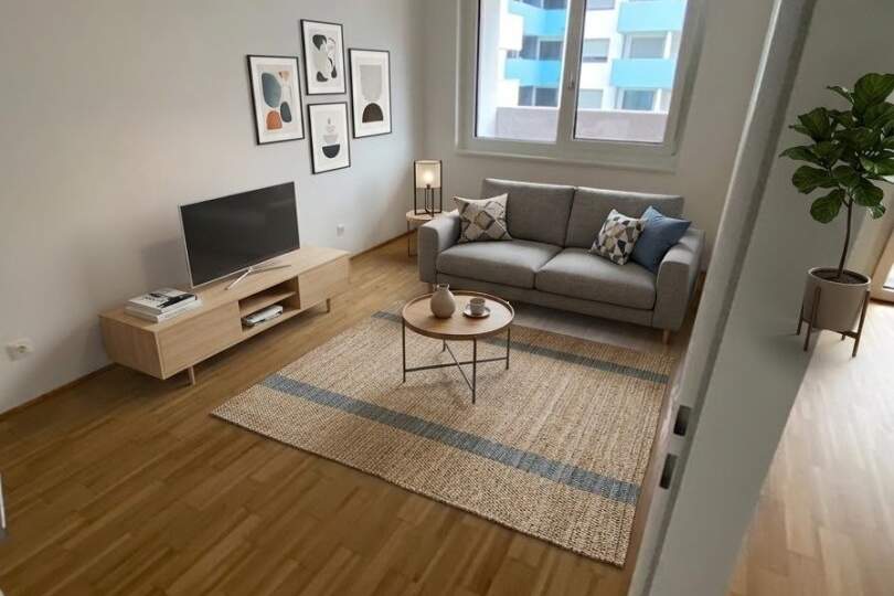 Helle 2-Zimmer-Wohnung mit Loggia, Fußbodenheizung &amp; Einbauküche im 20. Bezirk Wien!, Wohnung-miete, 1.299,00,€, 1200 Wien 20., Brigittenau