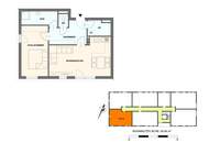 2-Zimmer Mietwohnung mit Balkon im Zentrum von Deutsch-Wagram